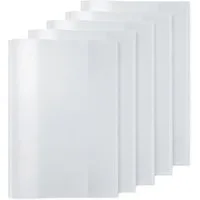 HERMA Buch-Hülle Heftschoner PP Transparent A5 hoch, rot, grün, farblos, matt, ansprechende Optik