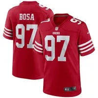 Nike Footballtrikot Nike Trikot San Francisco 49ers NFL Home Game Jersey Bosa 97