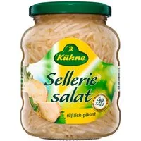Kühne Gemüsekonserve, Kühne Sellerie Salat süßlich pikant im Geschmack verzehrfertig 370ml