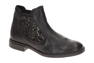Think NINA 3-001419-0000 schwarz - elegante Stiefelette f?r Damen