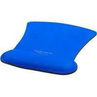 Ergonomisches Mauspad mit Handballenauflage blau