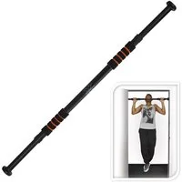 HAC24 Klimmzugstange Reckstange Tür Klimmzug Stange, für Türrahmen 63-95 cm ohne Bohren belastbar bis 100 kg