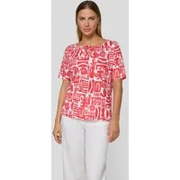 Rabe T-Shirt mit All-Over Print