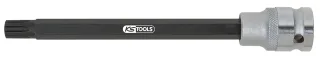 KS Tools 1/2" Bit-Stecknuss für RIBE-Schrauben, extra lang, M10 - 515.1281