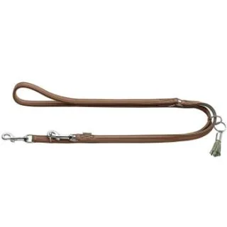 Hunter verstellbare Hundeführleine portofino blau 2 cm