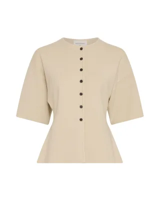 msch copenhagen - MSCHMirielle East 2 4 Cardigan Bleached Sand - Gr. - S