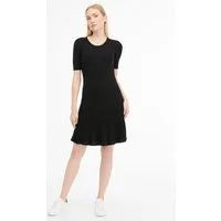 Ragwear Sommerkleid DALLY lockere Passform, kniefreie Länge, mit Rundhalsausschnitt, unifarben