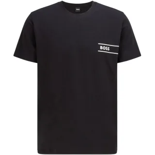 Boss - "Hbw" T-Shirt für Herren, Rundhalsausschnitt (Schwarz)