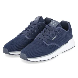 Gant Low Sneaker BEEKER - Gr. 41 - Blau - Leder & Textil