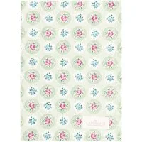 Greengate Geschirrtuch Elle Geschirrtuch pale green 70x50cm