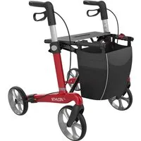 Rehasense Rollator Rehasense Athlon SL Carbon Rollator, Gr. M TPE Räder Racing Red, 8 Jahre Herstellergarantie