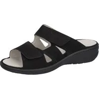 Waldläufer HERIA Pantolette Sommerschuh, Komfortschuh, Hausschuh in Weite H, mit Klettverschlüsse