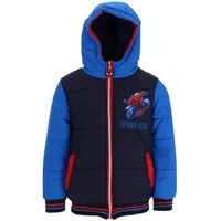 Textiel Trade B.V. Winterjacke Spiderman Winterjacke Jungen 3–8 Jahre mit Kapuze