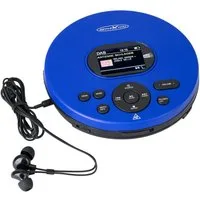 Reflexion PCD540DAB CD/MP3-Player mit DAB+ Digitalradio tragbarer CD-Player (LCD-Farbdisplay, Hörbuchfunktion, Ohrhörer, 8 Std. Akkulaufzeit)