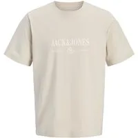 Jack & Jones T-Shirt JORFREDERIKSBERG BRANDING TEE SS CN FST Baumwolle, regular fit