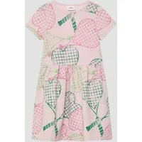 s.Oliver Minikleid Kleid Leichtes Sweat-Kleid mit All-over-Print