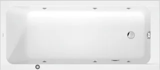 Duravit D-Code Whirlwanne 1700x750mm, Einbau 760671000JP1000
