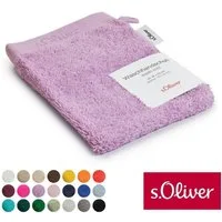 s.Oliver Waschhandschuh s.Oliver, Premium Qualität, 600 gr/m², auch als Sets erhältlich, Walkfrottier (1-St), große Farbauswahl, auch als Duschtuch, Handtuch, Gästetuch