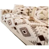 Agger Sofaschoner Weicher Plüsch Sofa Überzug & Sofabezug, Waschbarer Couch, Überzug für Hunde, Rutschfester Haustier Sofa Überwurf