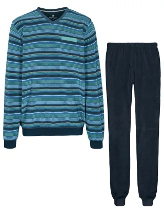 BASEFIELD - He.-Pyjama Frottee - Gr. - 58