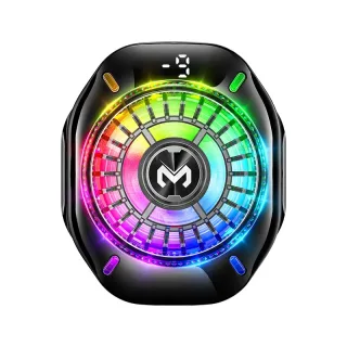 MEMO CX10 Magnetic Phone Cooler Semiconductor Cooling AI Temp Control RGB Lights Digital Display Gaming Radiator