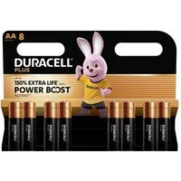 Duracell Plus Power Boost Mignon (AA)-Batterie Alkali-Mangan 1.5 V 8 St. 151257 Batterie