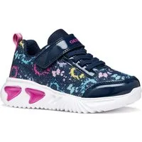 Geox J ASSISTER GIRL Sneaker Halbschuh mit Blinkfunktion, Größenschablone zum Download