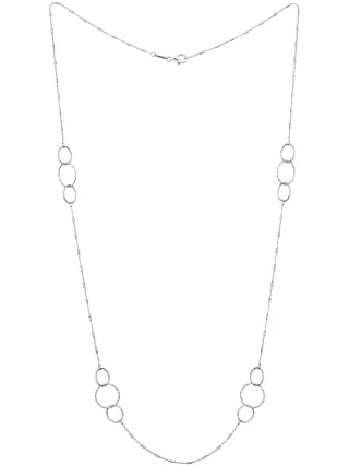 Der Kettenmacher Fantasy Kette 925/- Sterling Silber diamantiert rhodiniert 80 cm