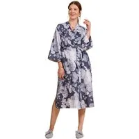 Essenza Kimono Hausmantel Ilona Eunice Baumwolle Satin