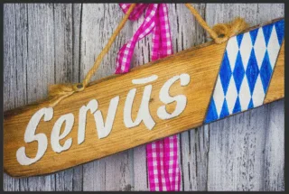 Fussmatte Servus 4743 | Größe: 60 cm x 45 cm