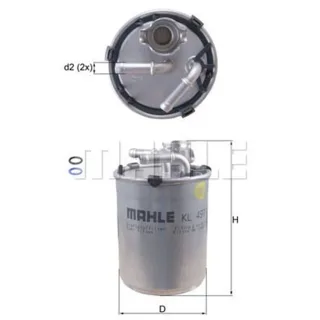 Mahle Kraftstofffilter Seat Cordoba Ibiza Skoda Fabia Roomster VW Polo 1,