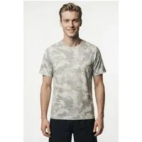 PUMA Trainingsshirt M PWRTRAIN AOP TEE Regular Fit, kurze Ärmel, für Fitness und sportliche Aktivitäten