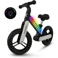 COIL Fahrrad-Laufrad Lauflernrad, Kinderlaufrad, Rutscher, Balance Bike, Nylonrahmen mit LED-Licht, EVA-Reifen, Gewicht: 3,05 kg