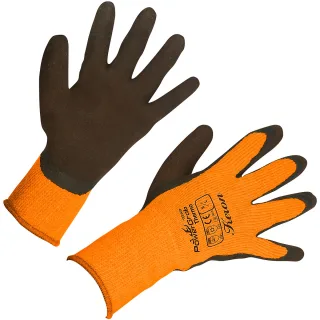 Kerbl Arbeitshandschuhe PowerGrab Thermo Latex mit Acrylfutter orange XXL - 297385