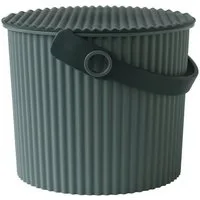 Hachiman Aufbewahrungsbox Hachiman Omnioutil Mini-Eimer Naturaluxe Grün 4 l