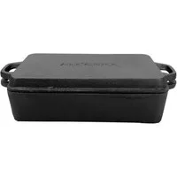 Gusseisenkuss Kasserolle Kombi 2in1 Casserole aus Gusseisen mit Deckel