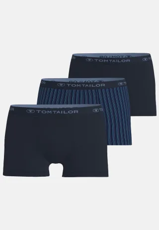 TOM TAILOR BODYWEAR - Wäsche Männlich blau-dunkel-streifen - Gr. - 6
