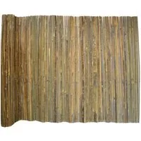 UNUS GARDEN Balkonsichtschutz Sichtschutzmatte flach (160x300cm (HxB) Sichtschutz Balkonsichtschutz Bambus Windschutz Gartenzaun