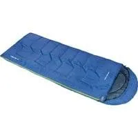 Deckenschlafsack Frazer 200 blau/dunkelblau, mit Kapuze