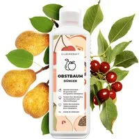 Silberkraft Pflanzenstärkungsmittel Obstbaumdünger - Mineralischer NPK Flüssigdünger mit Stickstoff, Schnell & einfach anzuwenden Made in Germany Stärkt Wachstum & Abwehr, 1 L, Für gesunde Wurzeln, sattes Blattgrün & eine reiche Ernte, Hochwirksamer 