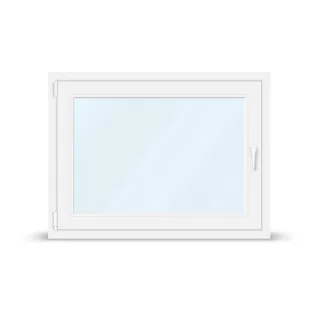 Dreh-Kipp-Fenster, 1000 x 800 mm, Kunststoff, aluplast IDEAL 4000, Weiß, 2-fach Verglasung, individuell konfigurieren