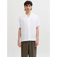 Jack & Jones Leinenhemd JPRBLALAWRENCE LINEN RESORT S/S SHIRT SN Leinen, relaxed fit