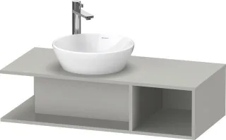 Duravit D-Neo Konsolenwaschtischunterbau wandhängend Betongrau Matt 1000x480x260 mm - DE491900707 DE491900707
