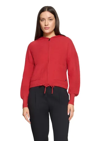 Betty & Co - Strick-Cardigan Tulip Red - Gr. - 40