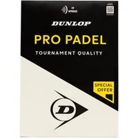 Dunlop Padelball Pro Padel Dose 2x3er