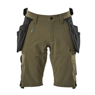 MASCOT Shorts mit Hängetaschen ADVANCED Moosgrün 43 - 17149-311-33-C43