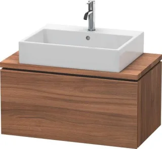 Duravit L-Cube Konsolenwaschtischunterbau wandhängend Nussbaum Matt 820x477x400 mm - LC580207979 LC580207979