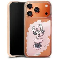 DeinDesign Handyhülle Disney Motiv ohne Hintergrund Minnie Watercolour transparent, Apple iPhone 17 Pro Max Silikon Hülle Bumper Case Handy Schutzhülle