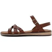 Derimod Sandalen aus Leder Sandale Leder, Futter, TPU-Sohle, Knöchelschnalle