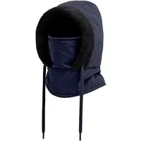 Blusmart Sturmhaube Winter Plüsch Warme Mütze mit Schal (Sturmhaube Mütze und Schal Set, Wasserdicht Winddicht Gesichtskapuze) Für Outdoor-Sportarten, integrierte Kapuze